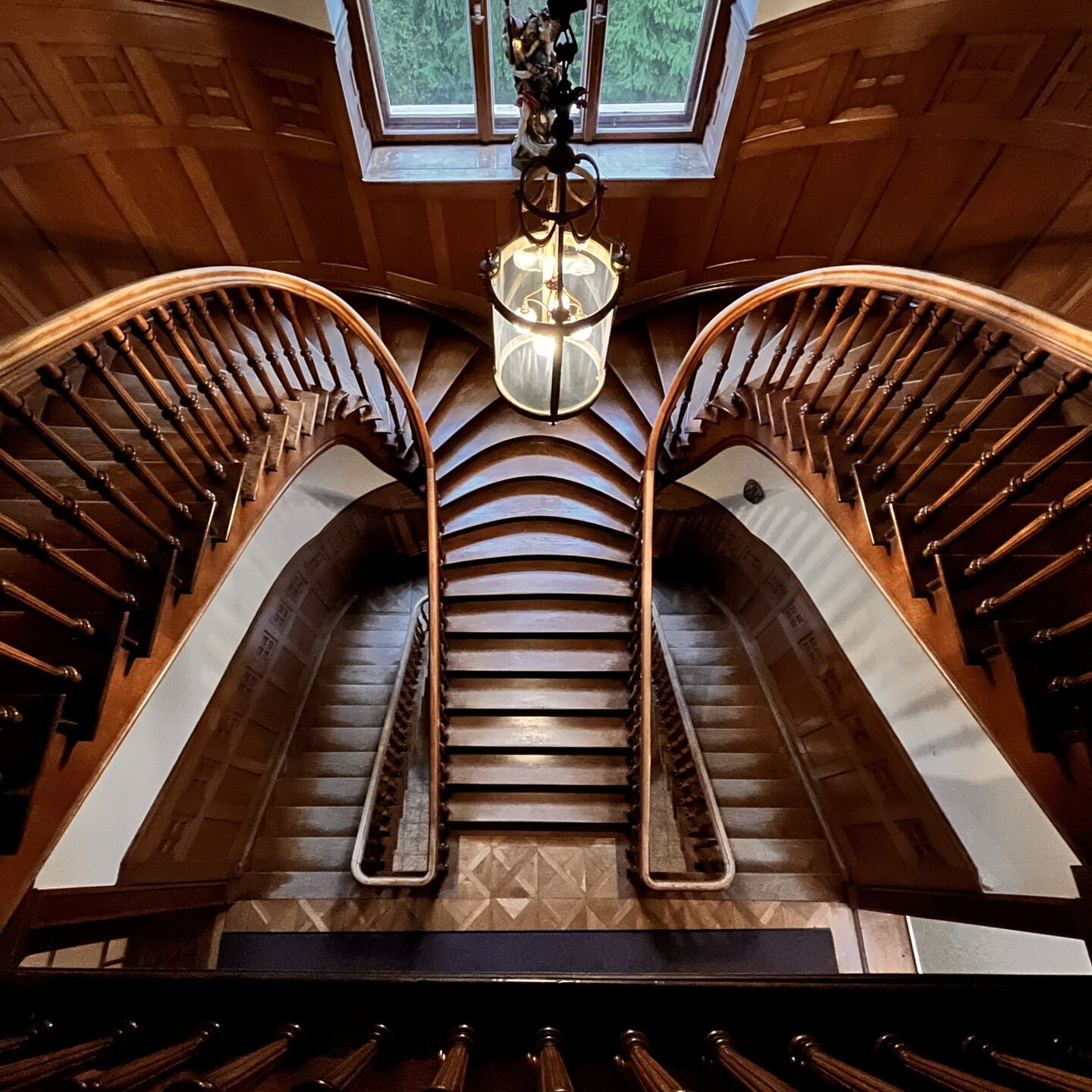 Treppe Schloss Zinneberg